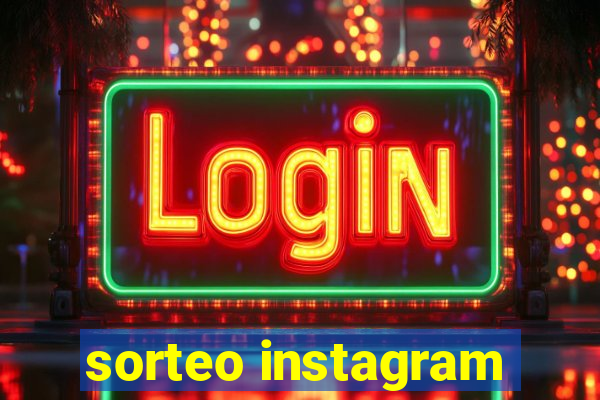 sorteo instagram